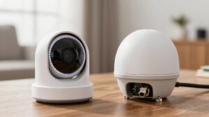 battery vs wired security cameras pros and cons