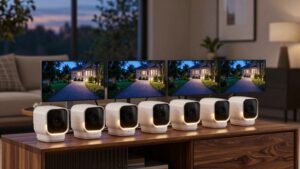 best battery security cameras color night vision