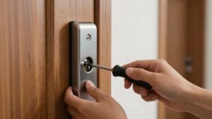 installing a smart lock on deadbolt