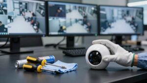 monthly security camera maintenance checklist