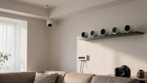 poe camera systems with audio