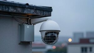 preventing security camera tampering