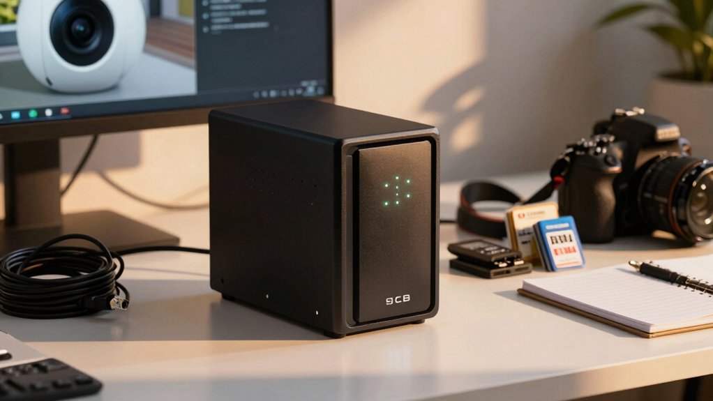 storing security camera footage safely