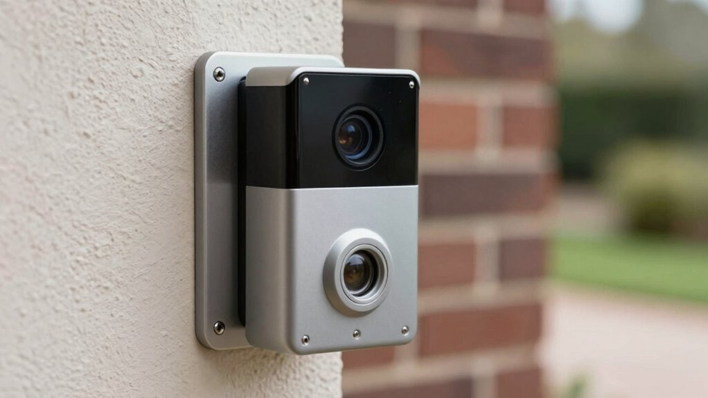 video doorbell wedge mounting angle